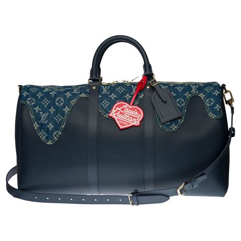 louis vuitton keepall 2019|louis vuitton denim keepall.